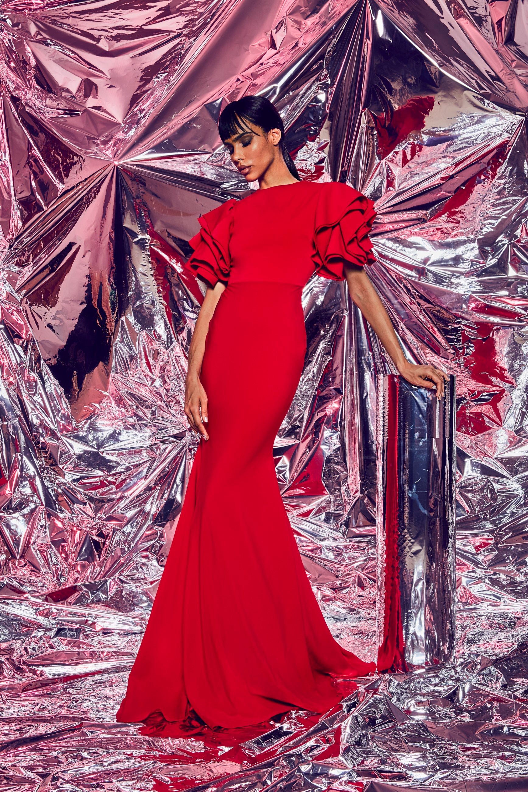 Scarlet Power Roso Gown